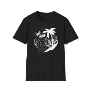 Tiko Beach Scene Unisex Softstyle T-shirt