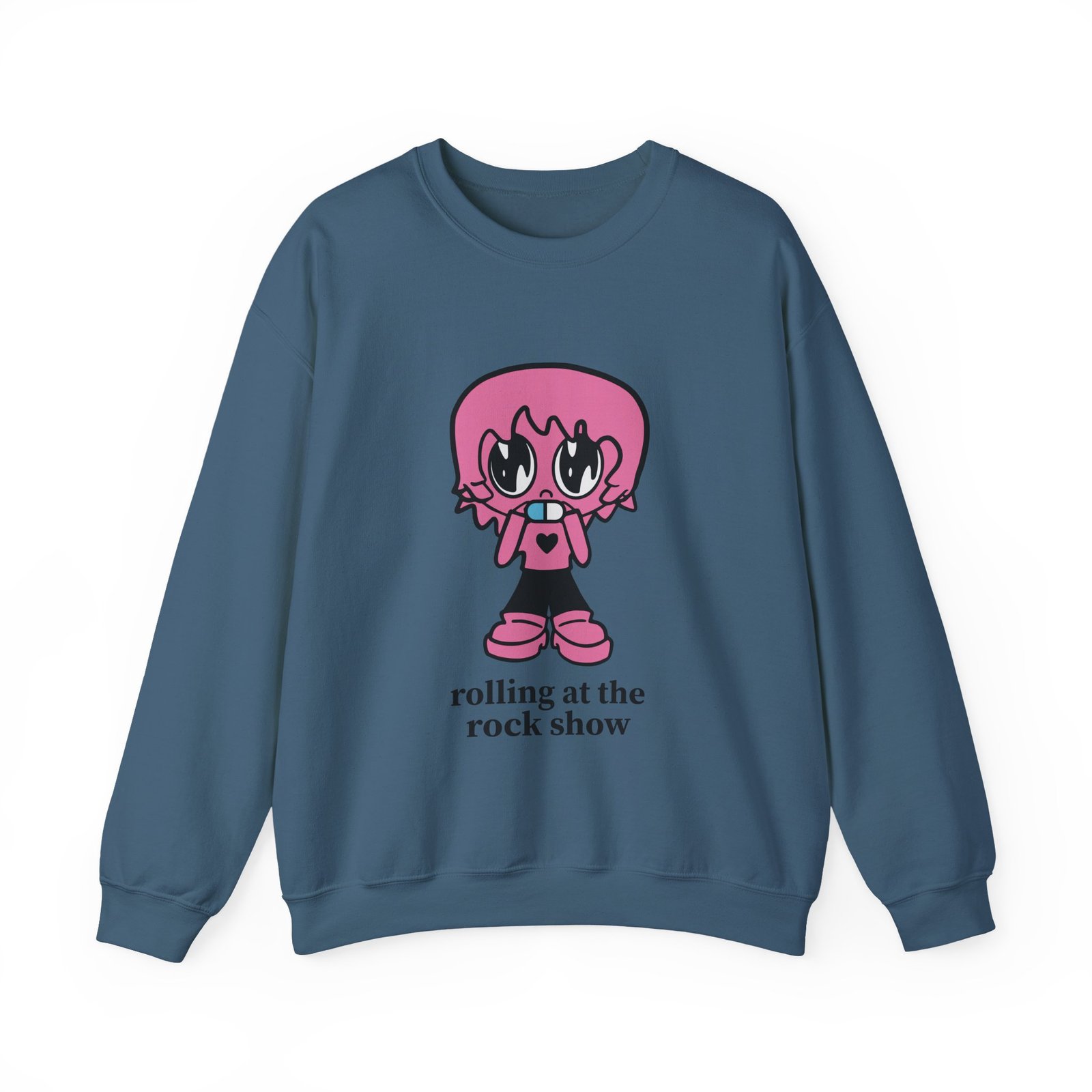 Porter Robinson Rolling at the Rock Show Unisex Heavy Blend™ Crewneck Sweatshirt