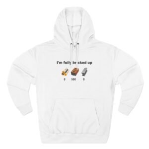 Danny Duncan Bricked Up Three-panel Fleece Hoodie