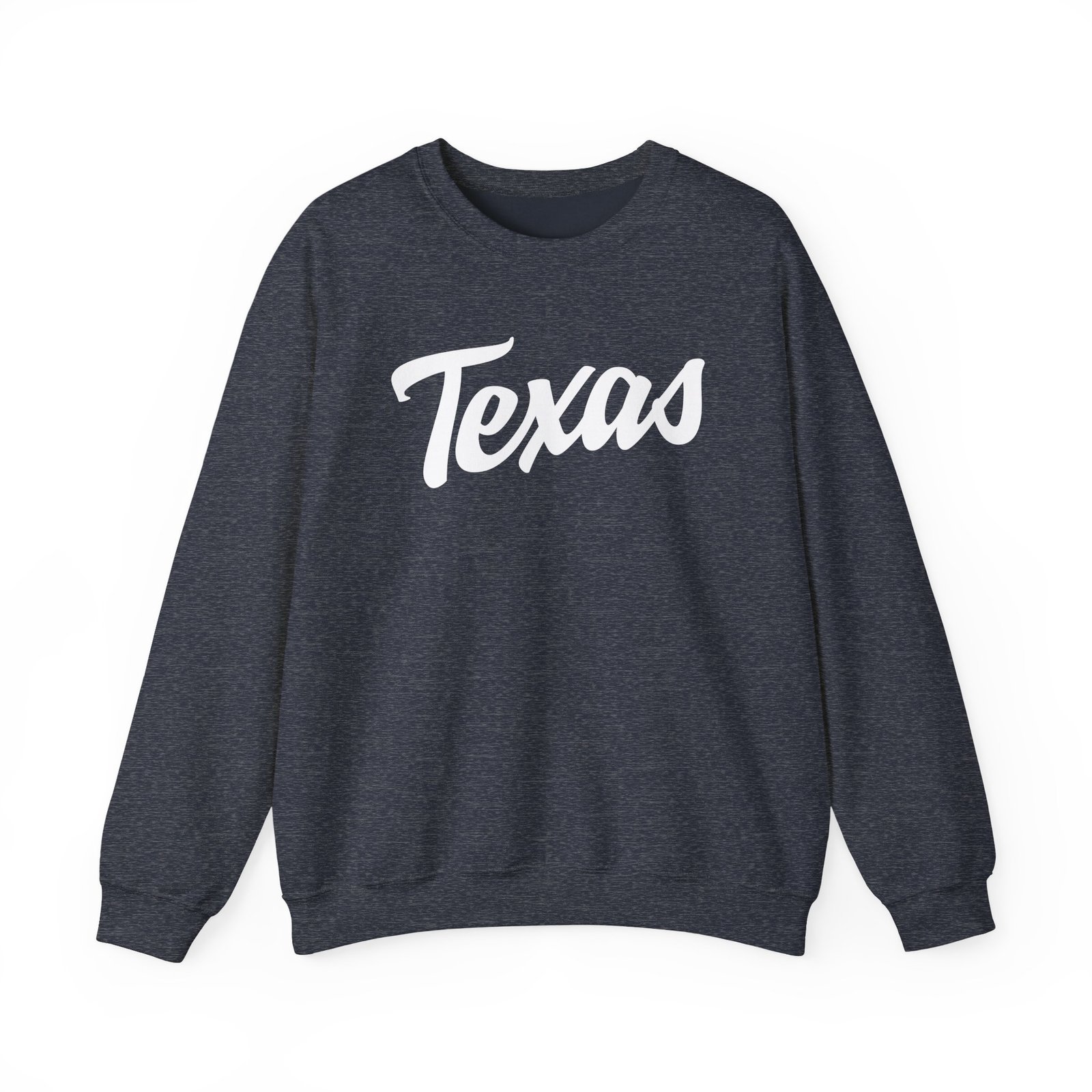 Texas Longhorns Script Unisex Heavy Blend™ Crewneck Sweatshirt