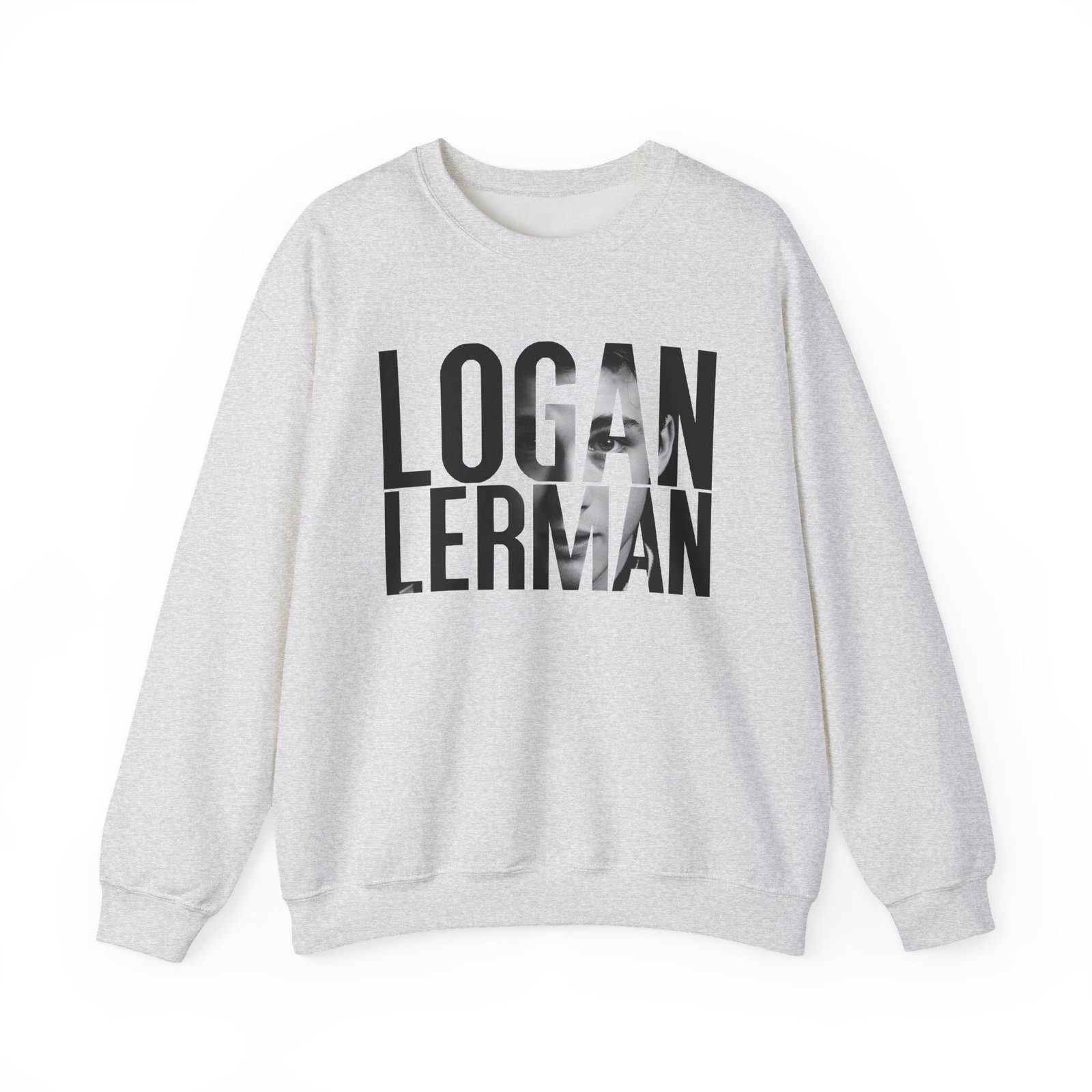 Logan Lerman Unisex Heavy Blend™ Crewneck Sweatshirt