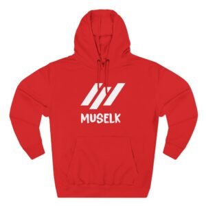 Muselk Three-Panel Fleece Hoodie