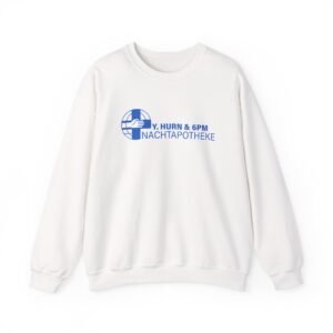 6pm Records Multi Logo Unisex Heavy Blend™ Crewneck Sweatshirt