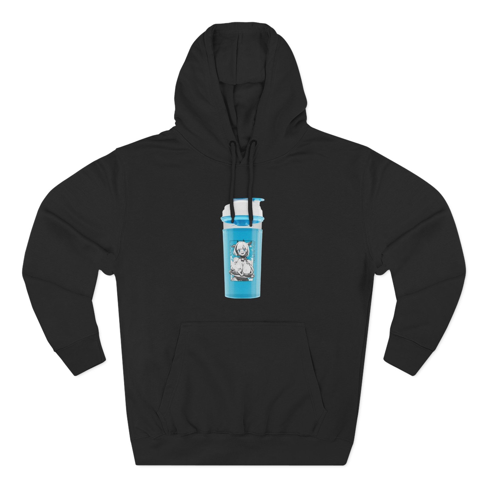 Tectone Three-Panel Fleece Hoodie