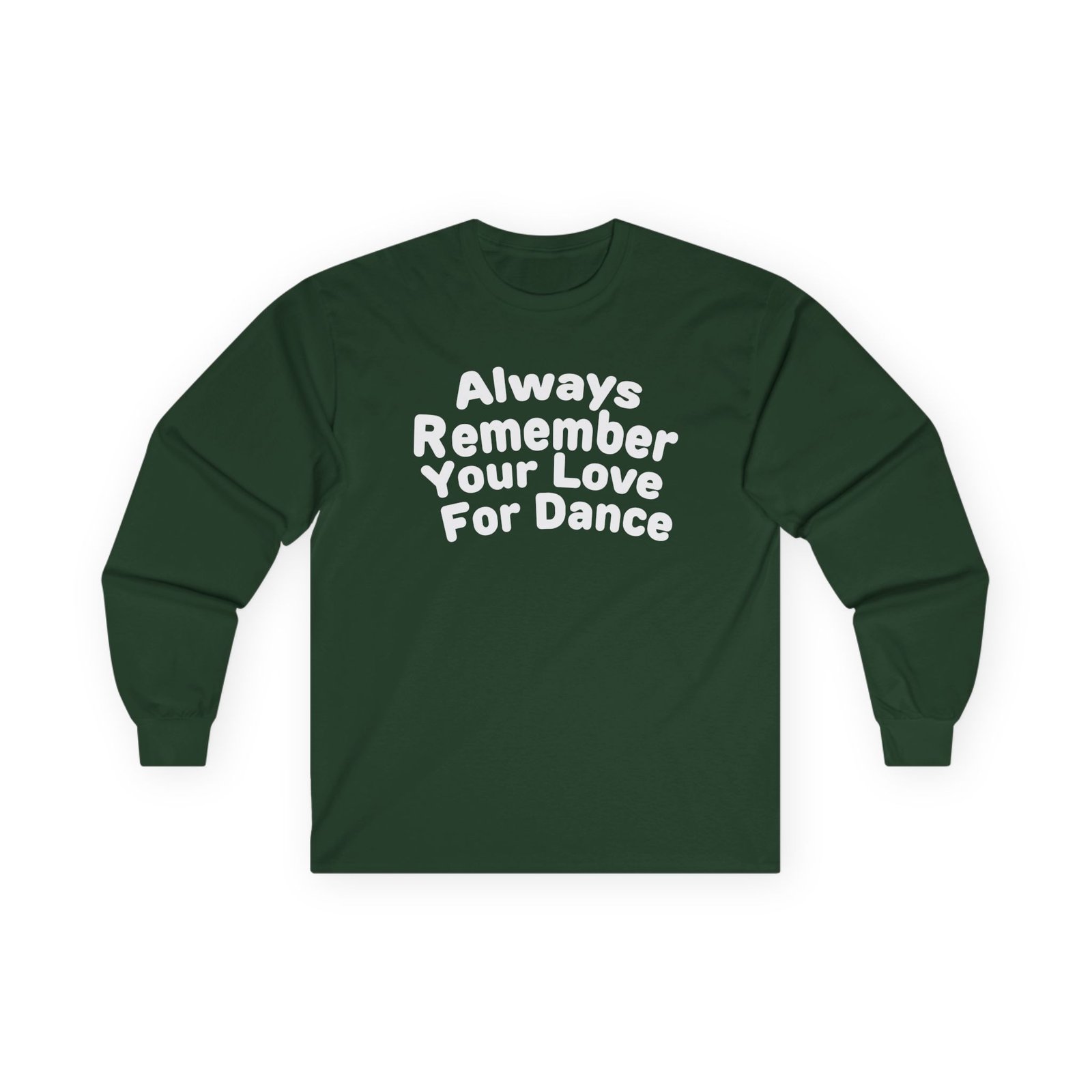 Charli D Amelio Always Remember Your Love for Dance Unisex Ultra Cotton Long Sleeve Tee