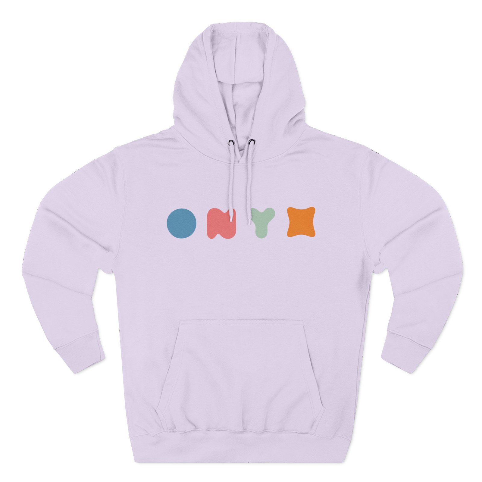 Onyx Voyager Three-Panel Fleece Hoodie