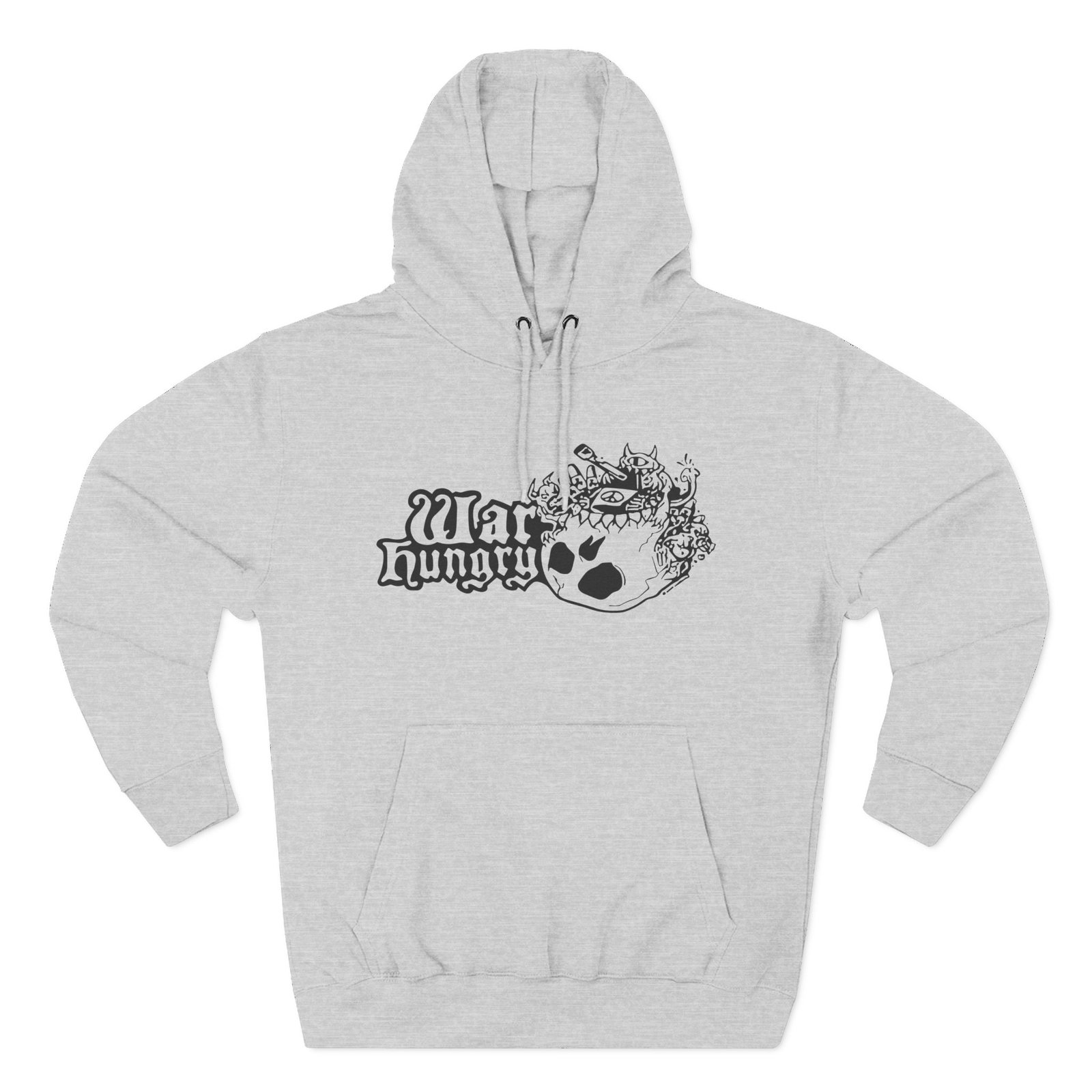 War Hungry Three-Panel Fleece Hoodie