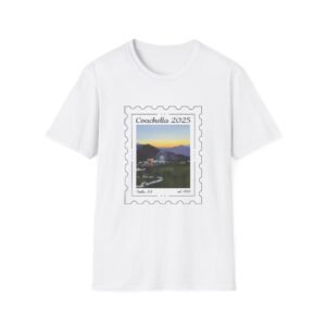Coachella Desert Views Stamp Unisex Softstyle T-Shirt