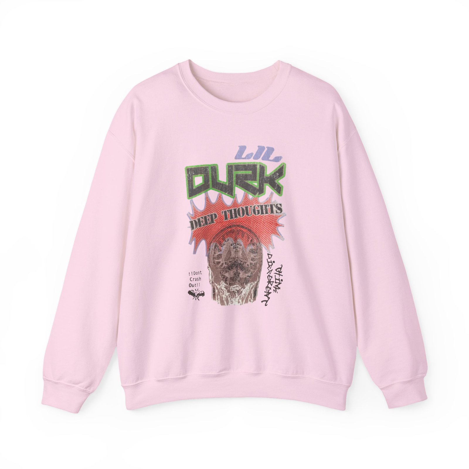 Lil Durk Don't Crash Out Unisex Heavy Blend™ Crewneck Sweatshirt