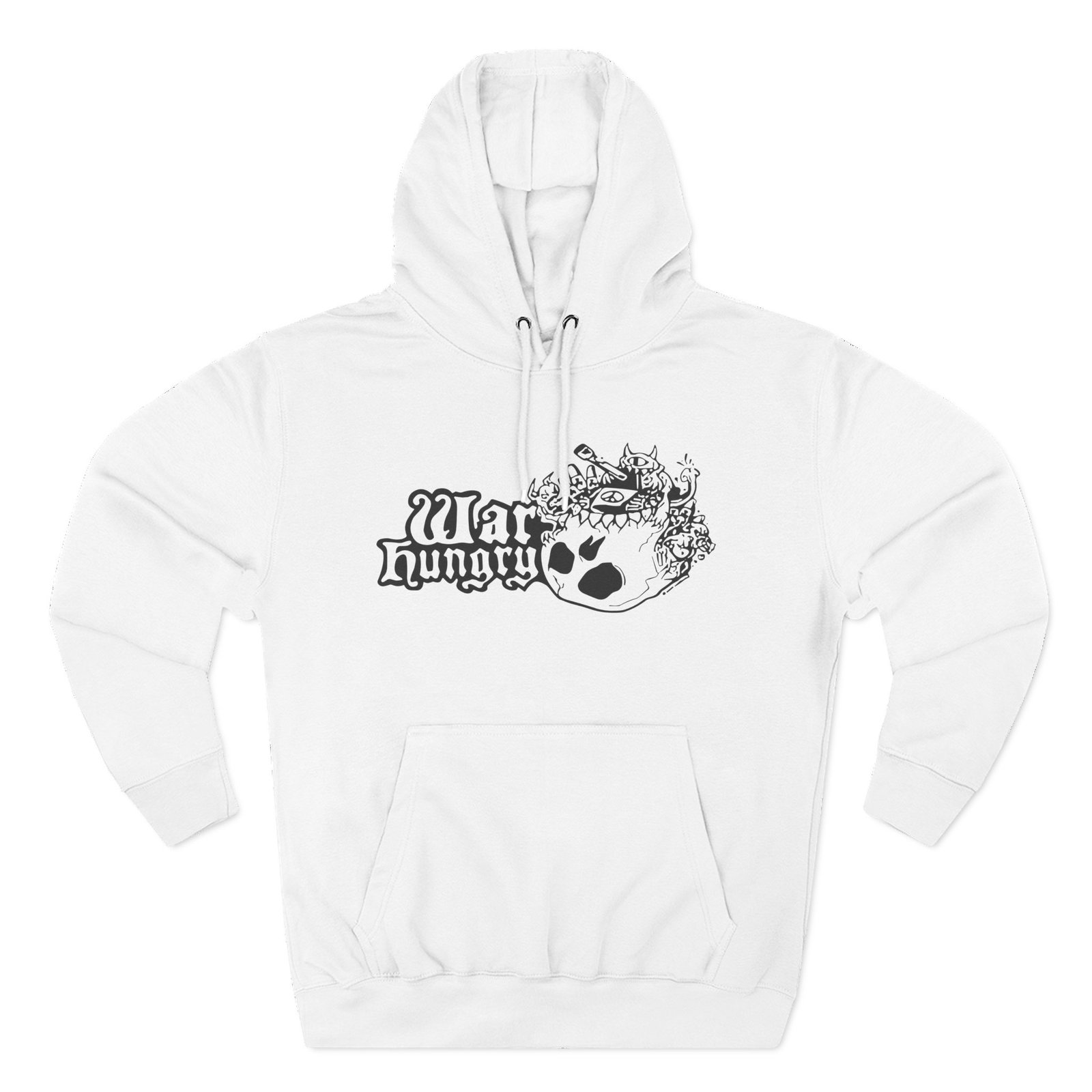 War Hungry Three-Panel Fleece Hoodie