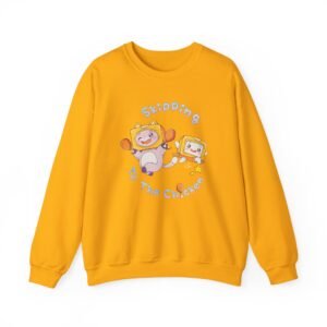 Lankybox Skipping to the Chicken Unisex Heavy Blend™ Crewneck Sweatshirt