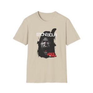 Stone Sour Scream Vintag Unisex Softstyle T-Shirt