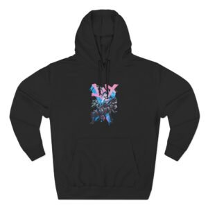 JinxArcane Graffiti Jumbo Three-Panel Fleece Hoodie