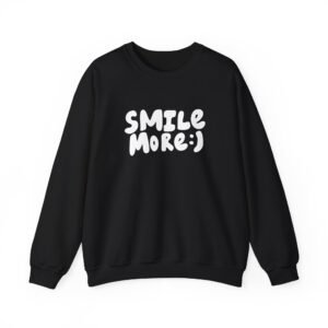 Roman Atwood Smile More Unisex Heavy Blend Crewneck Sweatshirt