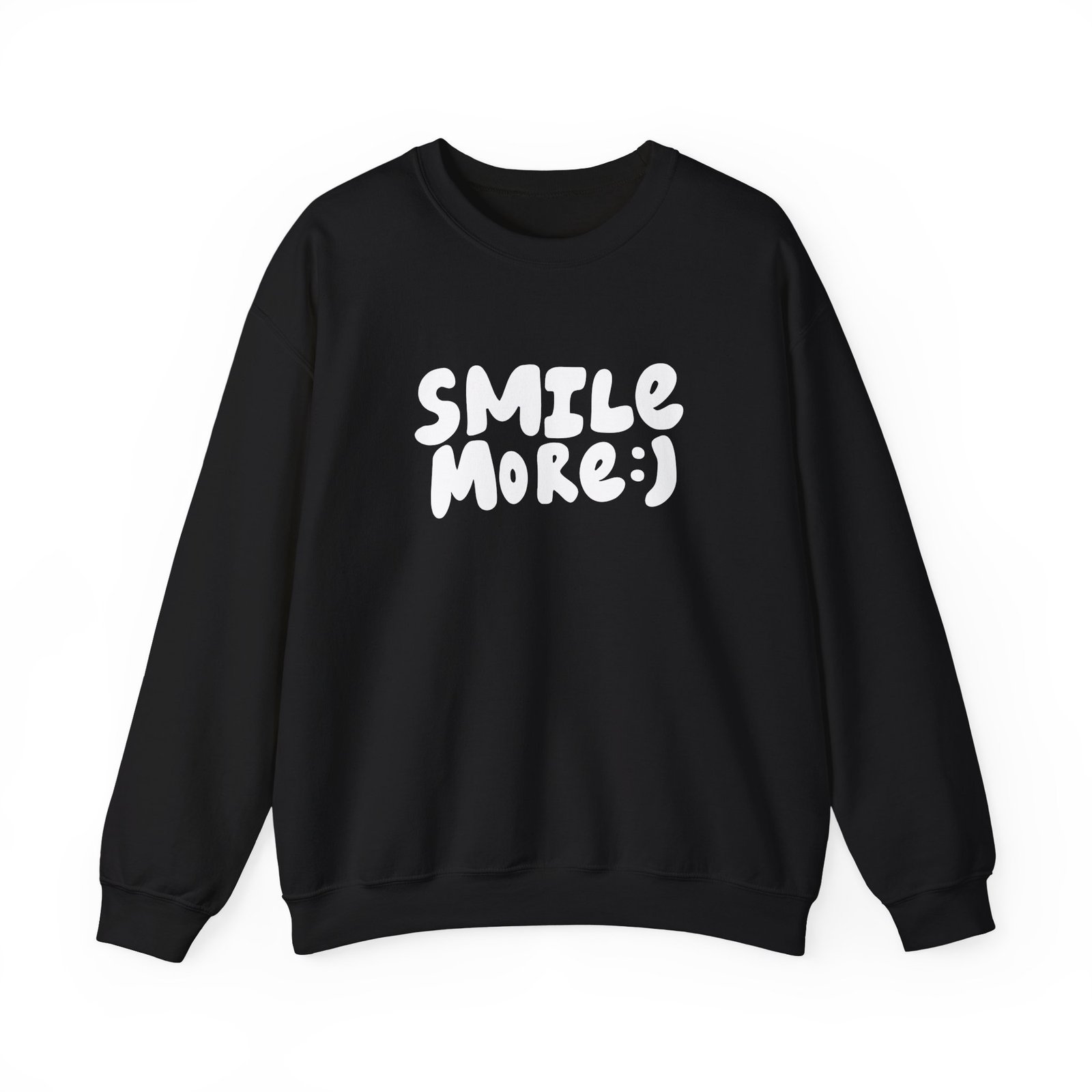 Roman Atwood Smile More Unisex Heavy Blend Crewneck Sweatshirt