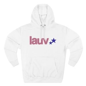 Lauv All 4 Nothing Three-Panel Fleece Hoodie