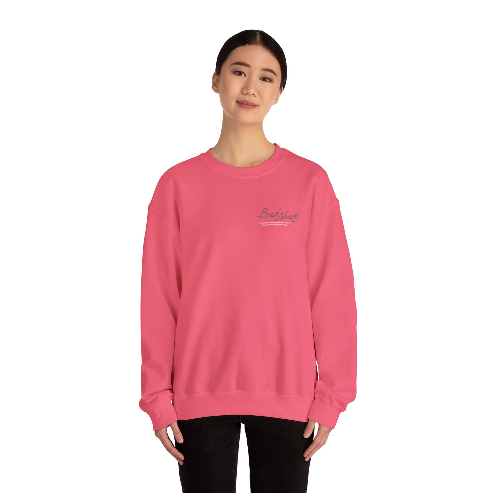 Kehlani bad news Unisex Heavy Blend™ Crewneck Sweatshirt