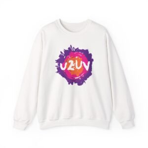 U2 Uv Drawn Unisex Heavy Blend™ Crewneck Sweatshirt