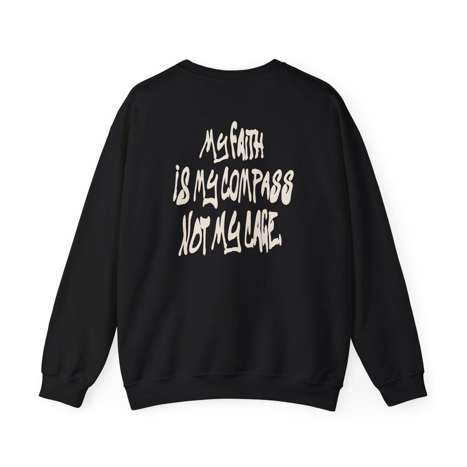 Lecrae Faith is My Compas Unisex Heavy Blend™ Crewneck Sweatshirt