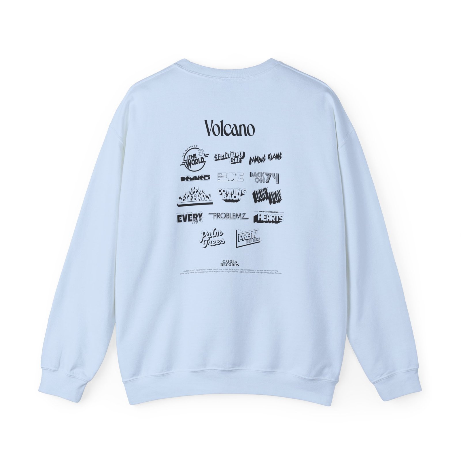 Jungle Black Hella Logos Unisex Heavy Blend™ Crewneck Sweatshirt