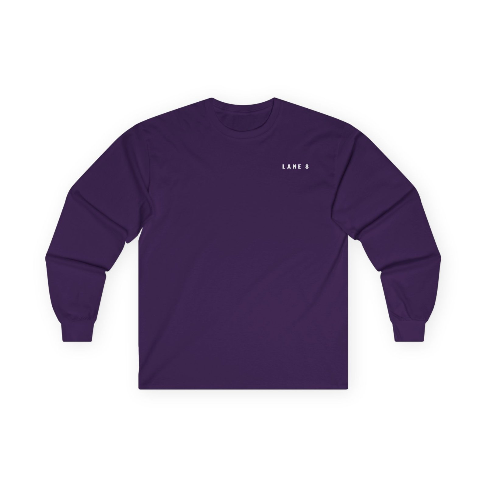 Lane 8 Core Unisex Ultra Cotton Long Sleeve Tee