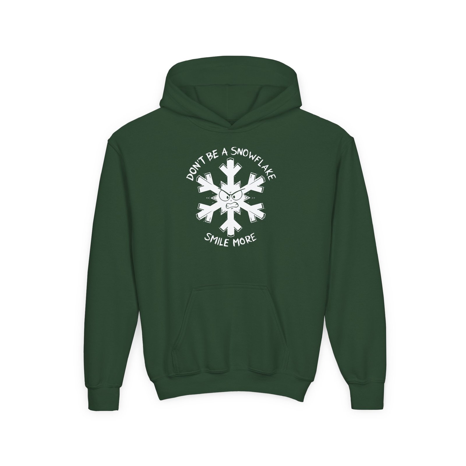 Youth Roman Atwood Snowflake Heavy Blend Hooded Sweatshirt