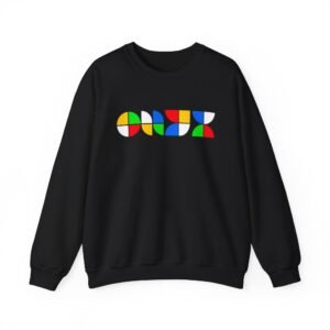 Onyx on the Grid Unisex Heavy Blend™ Crewneck Sweatshirt