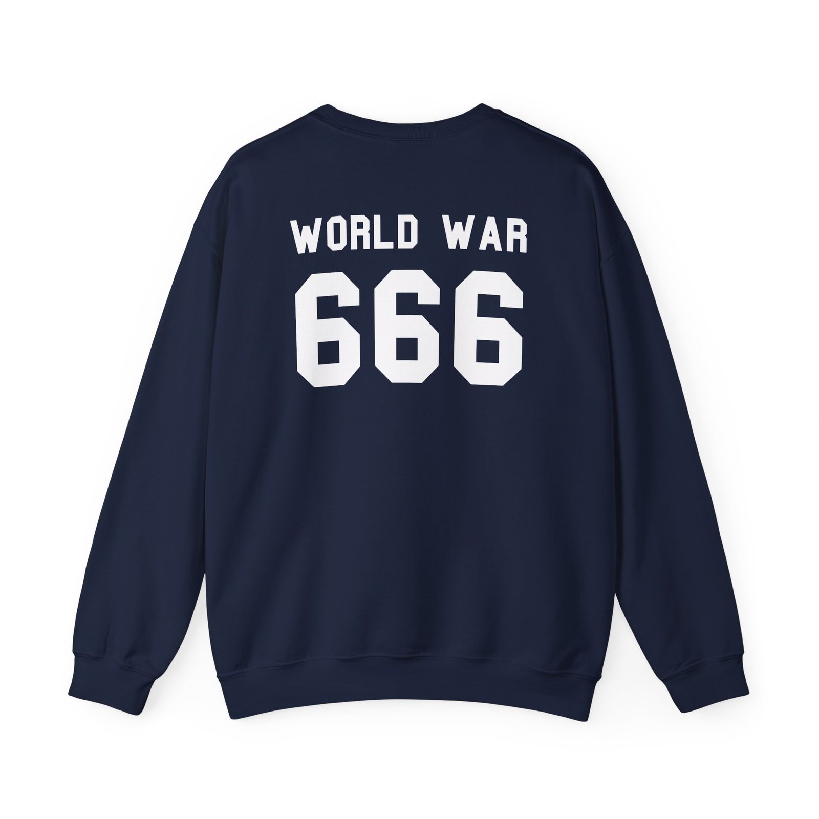 Twitching Tongues World War 666 Unisex Heavy Blend™ Crewneck Sweatshirt