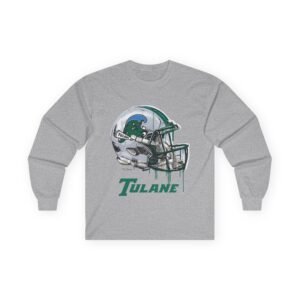 Tulane Football Helmet Unisex Ultra Cotton Long Sleeve Tee