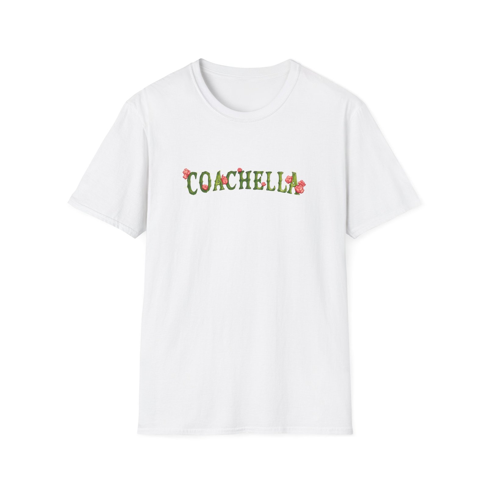 Coachella Flower Unisex Softstyle T-Shirt