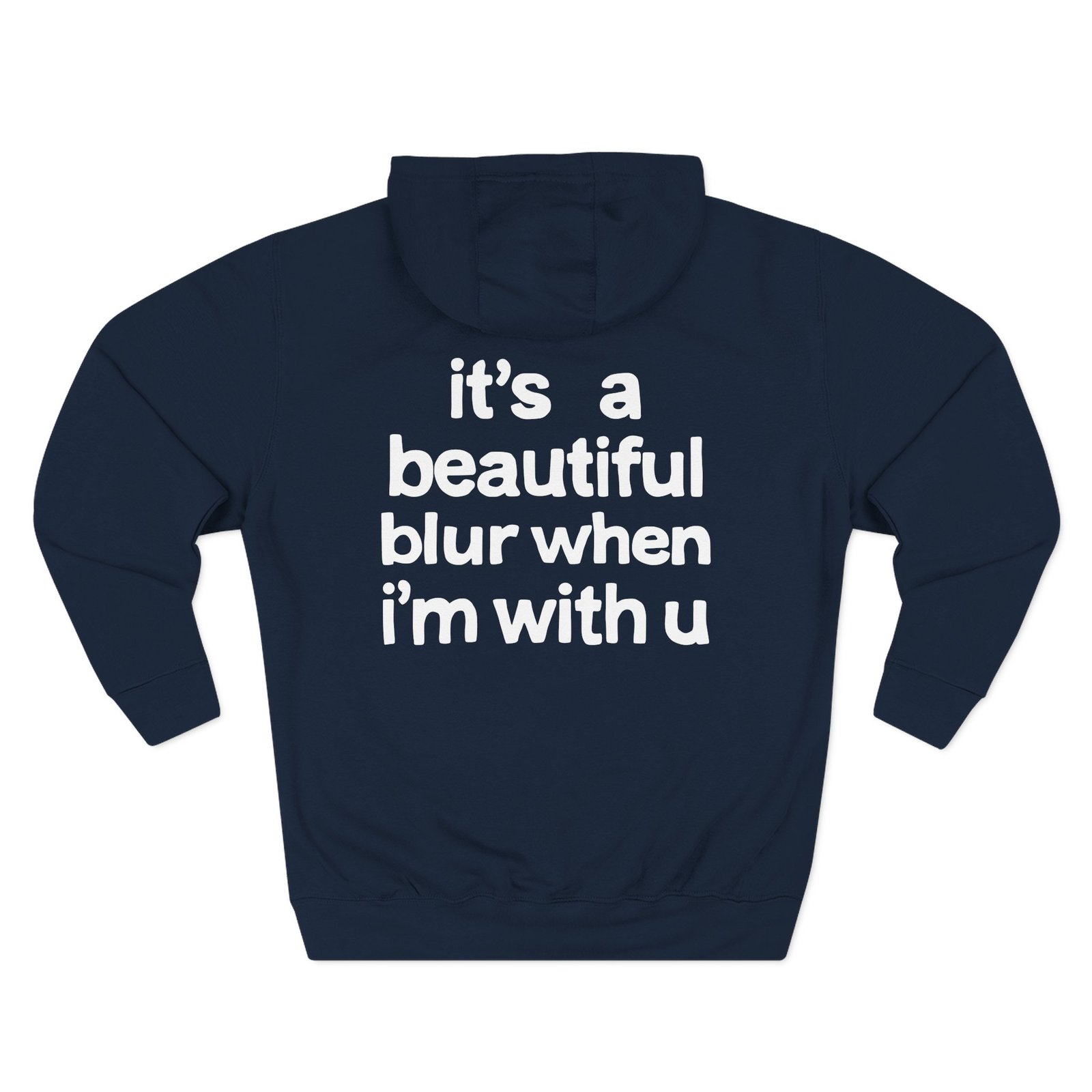 Lany Three-Panel Fleece Hoodie