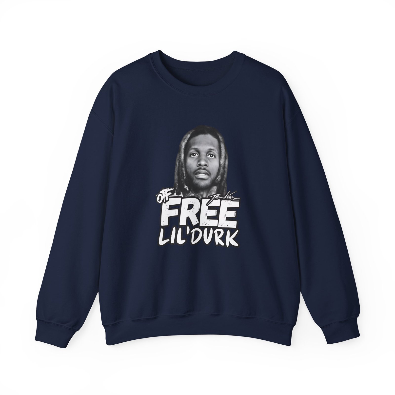 Lil Durk Free Durk Unisex Heavy Blend™ Crewneck Sweatshirt