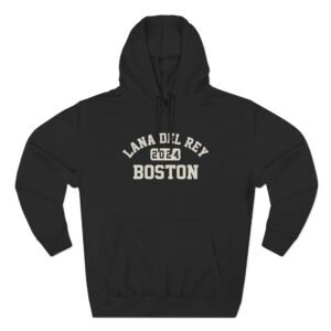 Lanadelrey Three-Panel Fleece Hoodie