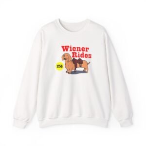 Danny Duncan Wiener Rides Unisex Heavy Blend™ Crewneck Sweatshirt