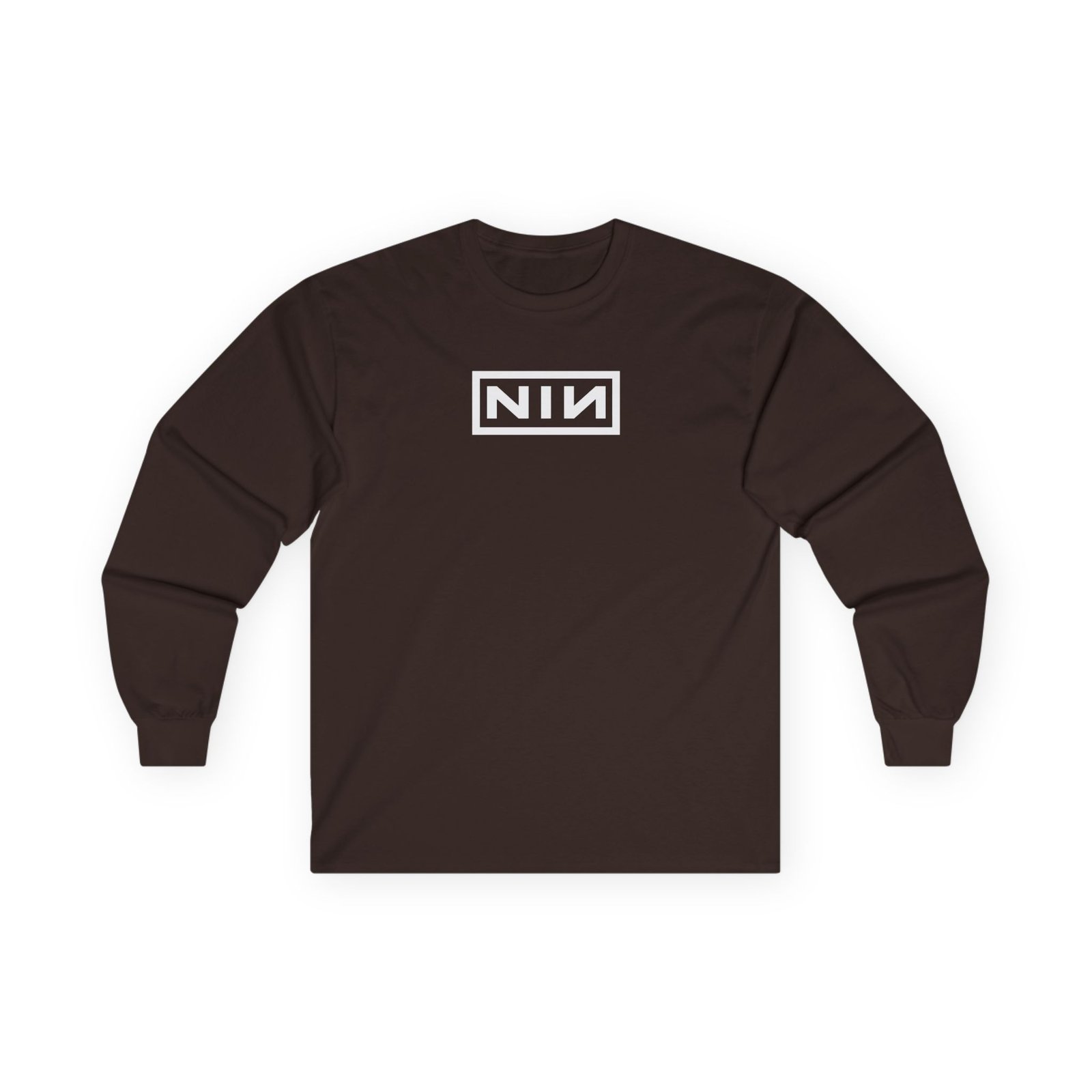 Nine Inch Nails Logo Unisex Ultra Cotton Long Sleeve Tee