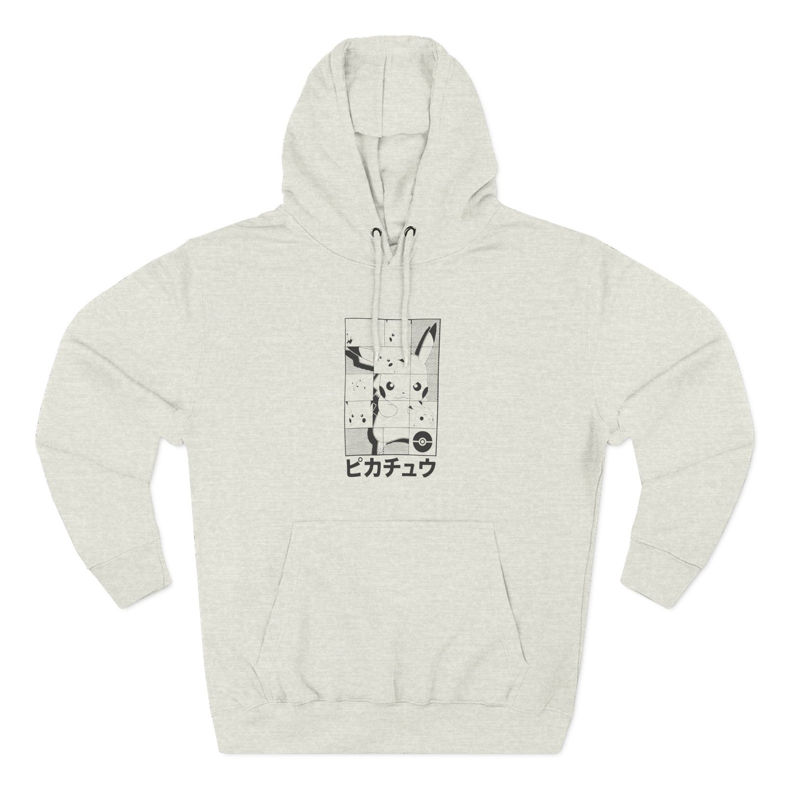 Tectone Three-panel Fleece Hoodie
