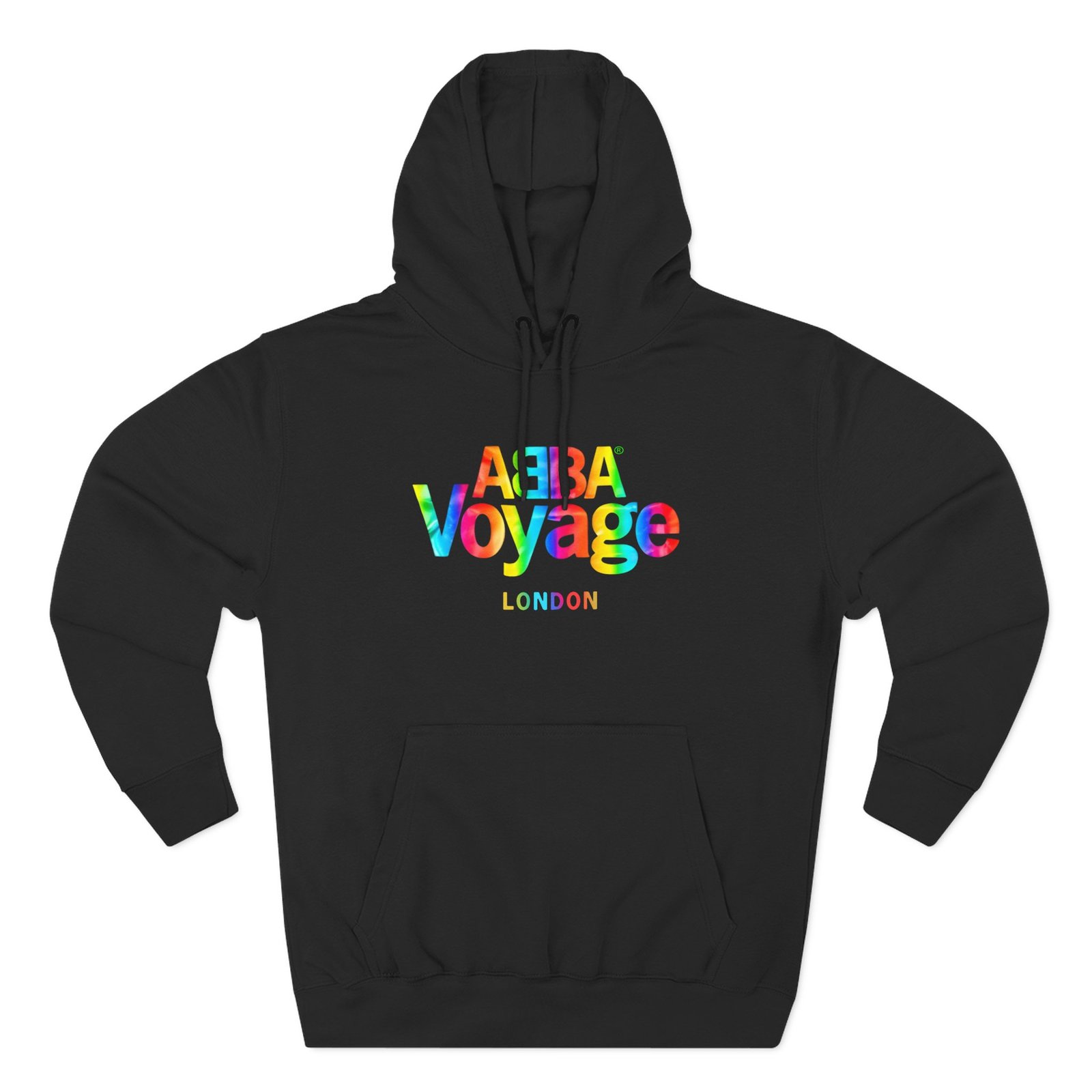 Abba Voyage Rainbow Foil London Three-Panel Fleece Hoodie