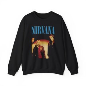 Nirvana Dim Light Portrait Unisex Heavy Blend™ Crewneck Sweatshirt
