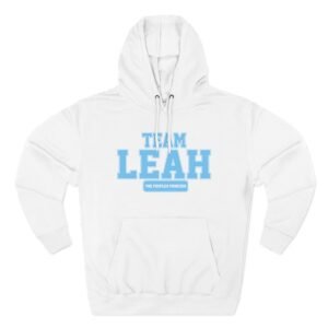 Leah Kateb Team Leah Three-Panel Fleece Hoodie