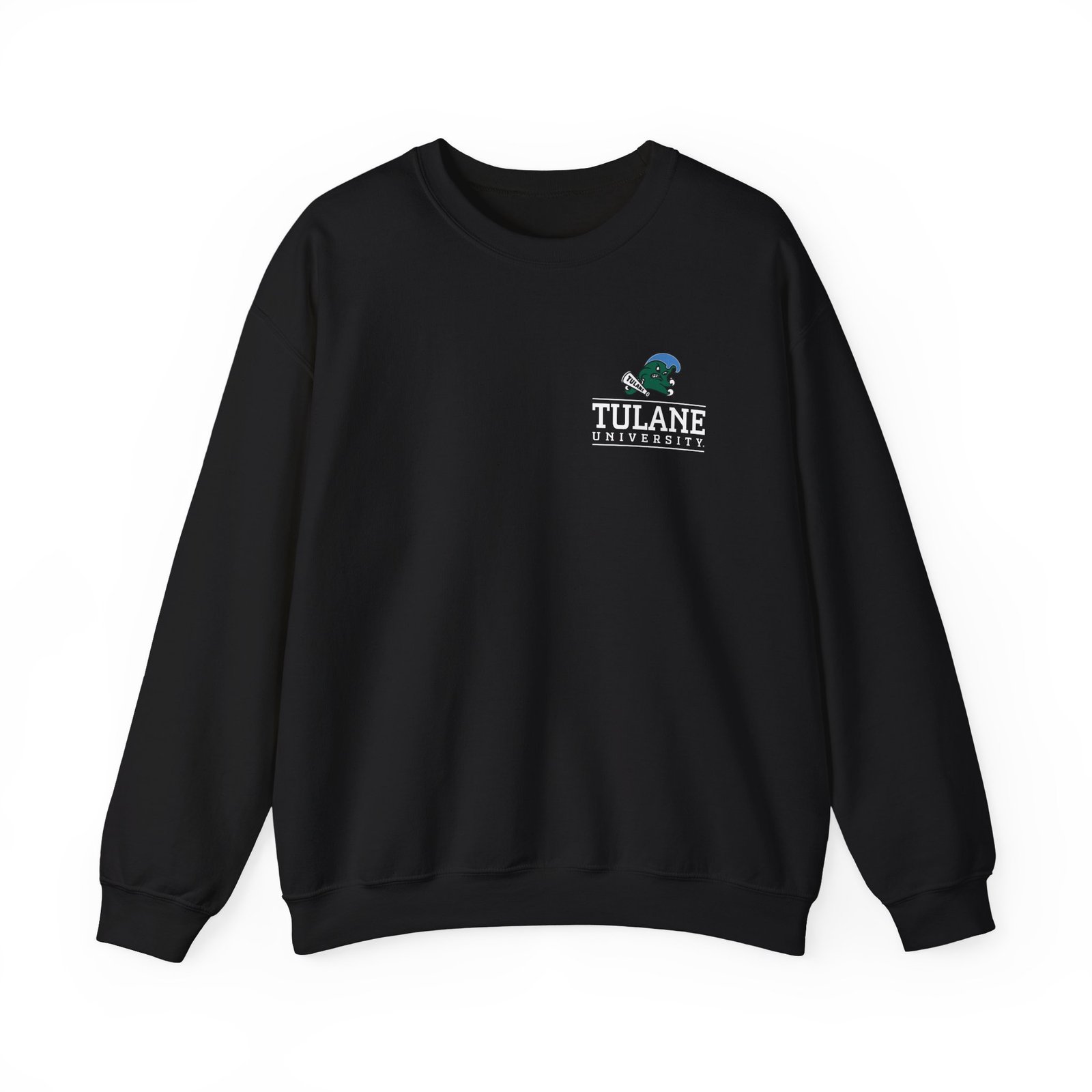 Tulane Green Wave Logo Unisex Heavy Blend™ Crewneck Sweatshirt