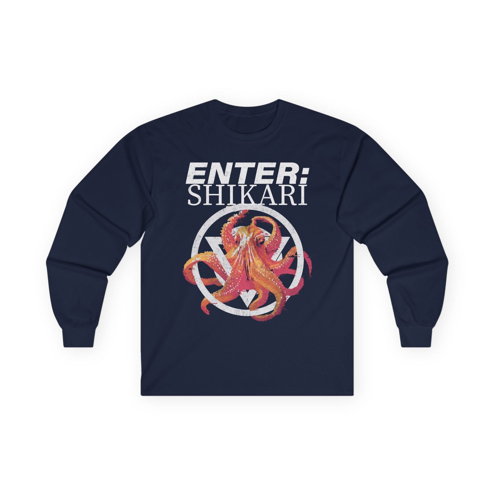 Enter Shikari Giant Pacific Octopus Unisex Ultra Cotton Long Sleeve Tee
