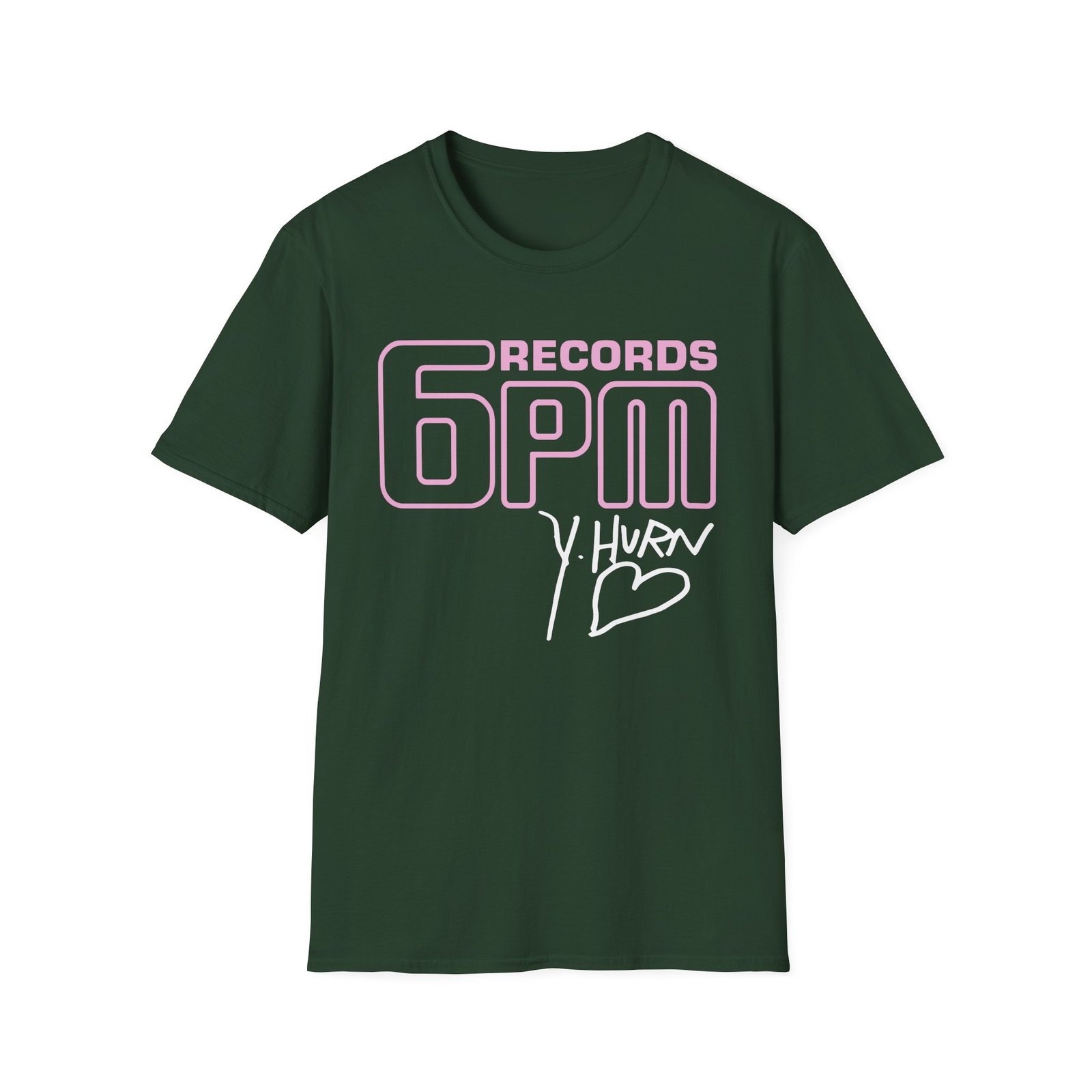 6pm Records Yung Hurn Magdalena Unisex Softstyle T-Shirt