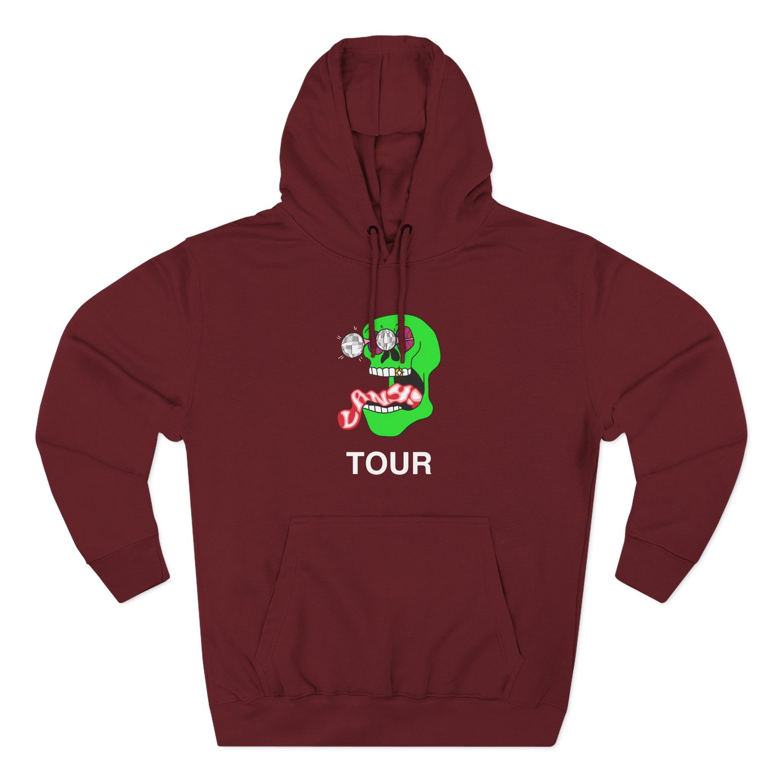 Lany Three-Panel Fleece Hoodie
