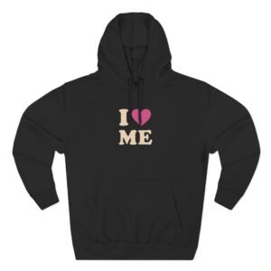 Sienna Mae I Love Me Three-Panel Fleece Hoodie