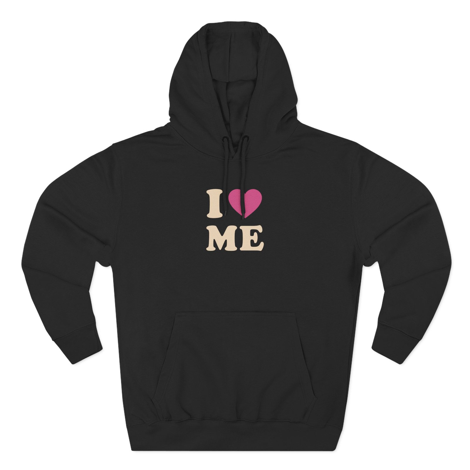 Sienna Mae I Love Me Three-Panel Fleece Hoodie