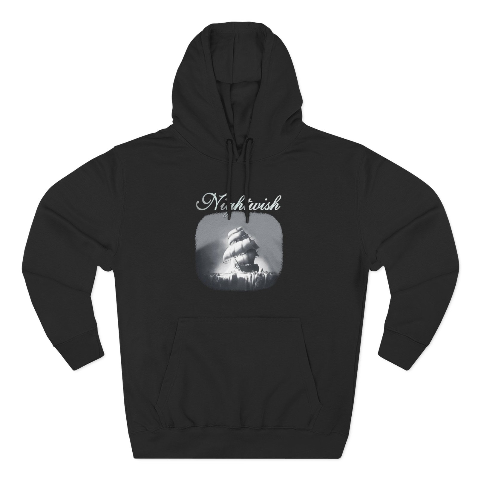 Nightwish Three-Panel Fleece Hoodie
