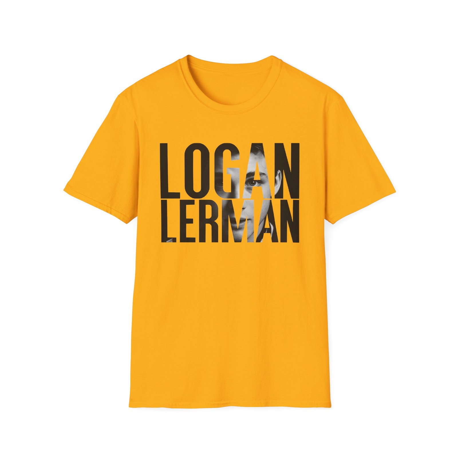 Logan Lerman Unisex Softstyle T-Shirt