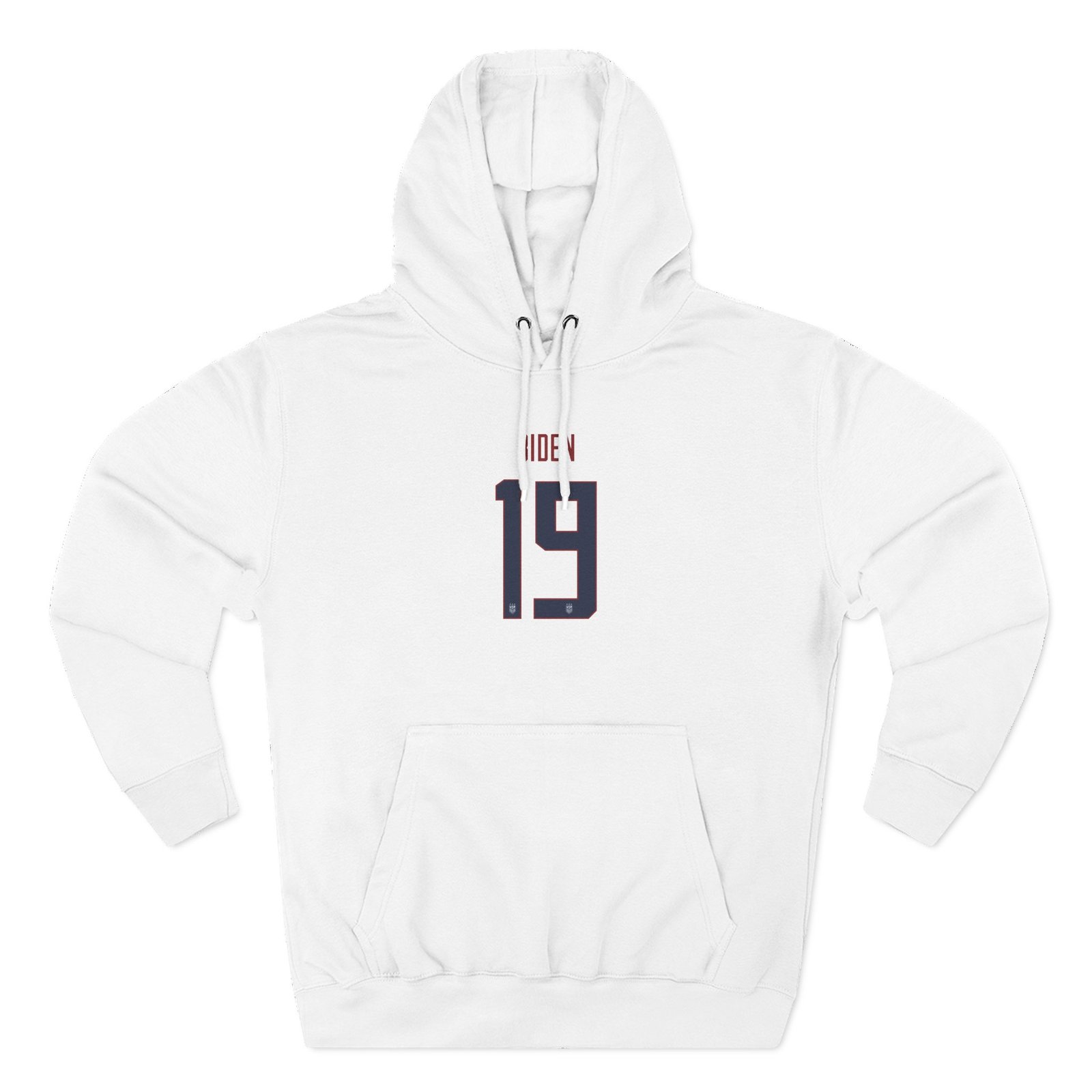 Joe Biden 19 Three-Panel Fleece Hoodie