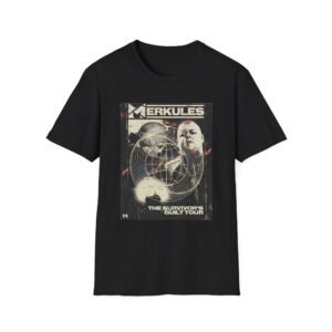 Merkules Survivor's Guilt Globe Unisex Softstyle T-Shirt