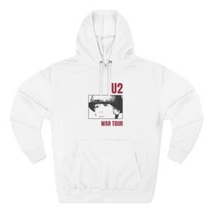 U2 Both Side Three-Panel Fleece Hoodie